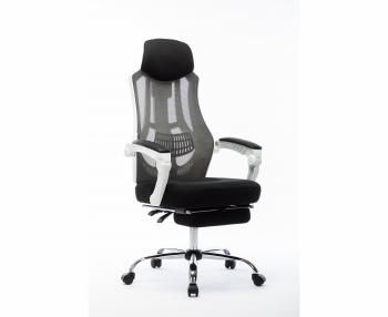 (black (white plastic) белый пластик / черная ткань / черная сетка