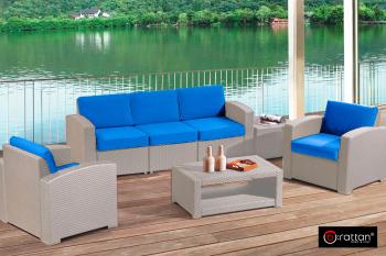 Комплект мебели Би-раттан(B:rattan) ротанг(Rattan) Премиум(Premium) 5