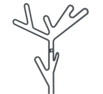 Вешалка Sheffilton SHT-WH37