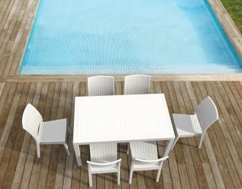 Стол пластиковый ReeHouse Orlando 140
