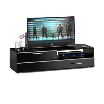 Корпус Венге/Фасады Мдф Чёрный Глянец