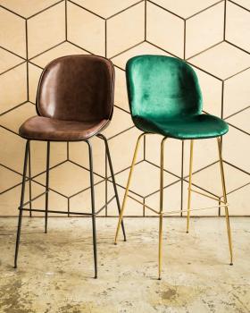 Стул барный STOOL GROUP Beetle со спинкой