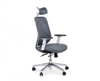 черный пластик / серая сетка / серая ткань