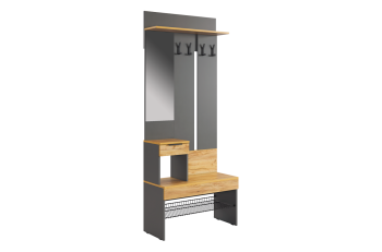 Графит/дуб крафт золотой