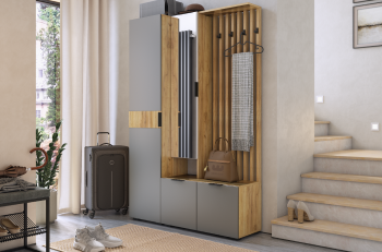 дуб крафт золотой/графит